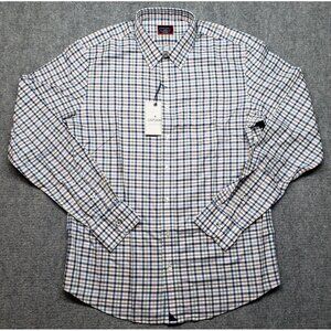 UNTUCKit Seyval WF Shirt Mens LT Slim Button Up Multicolor Check Long Sleeve New